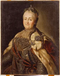 Porträt der Kaiserin Katharina II. (1729-1796)