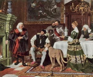 Kaiser Karl V. bei den Fuggern in Augsburg