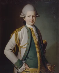 Porträt von Graf Nikolay Semyonovich Mordvinov 1754-1845, 1771