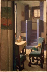 Salon im Haus auf der Hohen Warte