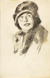 Kopf einer Frau