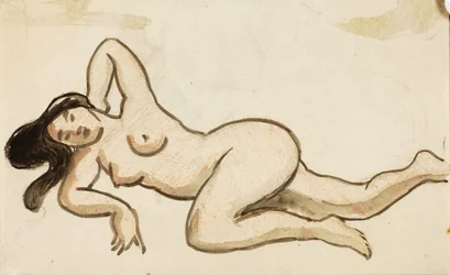 Liegender weiblicher Akt