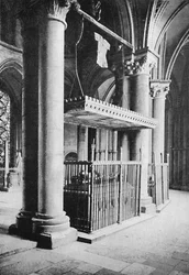 Grab des Schwarzen Prinzen, Kathedrale von Canterbury, 1903