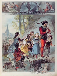 Der Rattenfänger von Hameln, ca. 1880