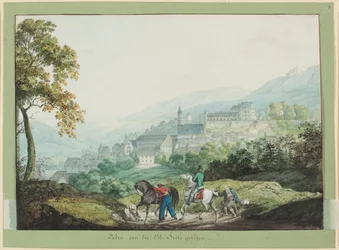 Baden von der Ostseite gesehen