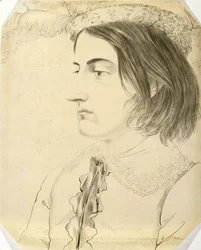 Ludwig Simon, Theologiestudent, 1816