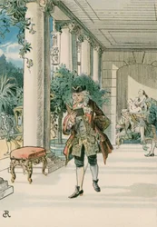 Friedrich der Große (1712-1786) in Rheinberg