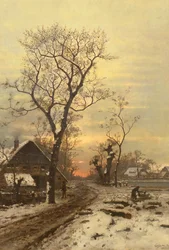 Heimkehr in einer Winternacht