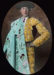 Porträt eines Toreros, um 1920-1930 - Spanien, Porträt eines Stierkämpfers, Torero, Bilddatum: 1920er-1930er, Carl Simon Archiv