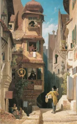 Der Briefbote im Rosenthal