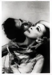 Martha Graham (1894-1991) und Bertram Ross (1920-2003) in 