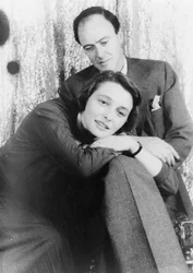 Patricia Neal mit Roald Dahl