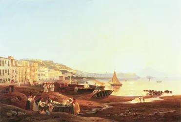 Hafen von Mergellina, ca. 1831