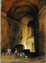 Eine Osteria, 1830 (1836?)
