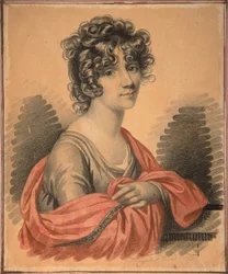 Porträt der Gräfin Varvara Ivanovna Golitsyna, geb. Shipova, 1820er