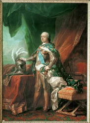 Ludwig XV. in seinen Krönungsroben