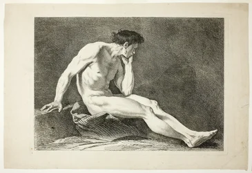 Figur, aus Sechs Figuren Académiques