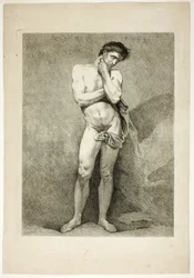 Figur, aus Sechs Figuren Académiques