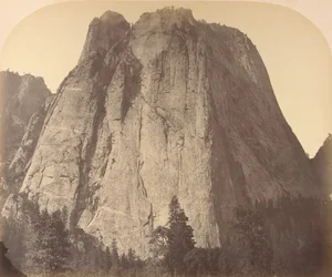 Cathedral Rock, 1861