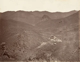 Sutro-Tunnel-Schacht Nr. 2, 1875, gedruckt ca. 1876