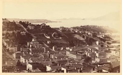 Golden Gate vom Telegraph Hill, S.F.