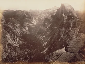 Half Dome vom Glacier Point