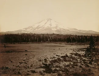 Mount Shasta von Norden, Kalifornien [Mount Shasta, Norden]