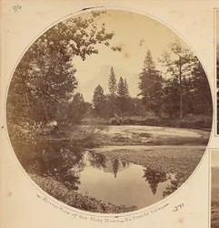Tasayac, der Half Dome, 5,000 Fuß, Yosemite Valley, Mariposa County, Kalifornien