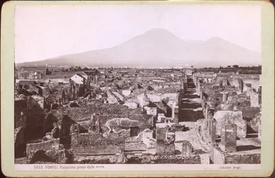 Panorama von Pompeji, ca. 1880