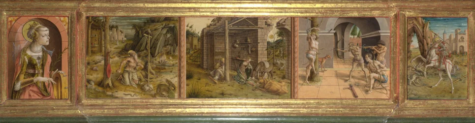 Predella der Madonna della Rondine, nach 1490