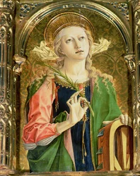 Heilige Katharina von Alexandria (Detail)