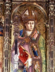 St. Emidius, Detail aus dem Sant