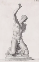 Statue des Narziss, 1734