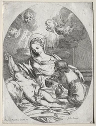 Madonna und Kind mit der Magdalena