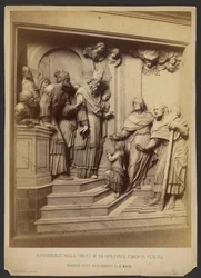 Basrelief aus der Kirche der Heiligen Johannes und Paulus in Venedig