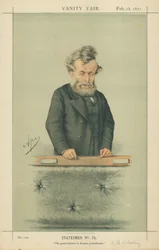 Mr. George Hammond Whalley, der große Gläubige des Katholizismus, 18. Februar 1871, Vanity Fair Karikatur