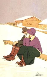 Der weinende Eisläufer