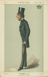 Der Marquis von Westminster, der reichste Mann Englands, 16. Juli 1870, Vanity Fair Karikatur