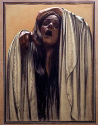 Studie für "Die Welle", 1907