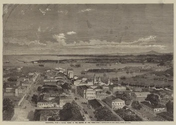 Sebastopol, von einem Wachturm im Zentrum der Stadt