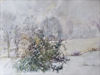 Winter aus unserem Fenster