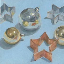 Weihnachtsstern-Ornamente
