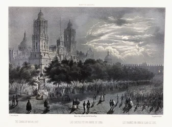 Die Ketten im Mondlicht, ca. 1855-6
