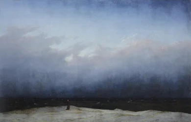 Mönch am Meer