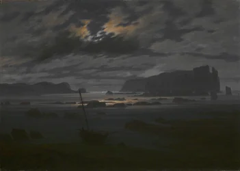 Nordsee im Mondlicht, ca. 1823