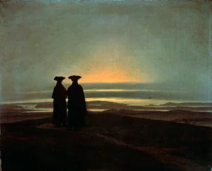 Sonnenuntergang Brüder, zwischen 1830 und 1835
