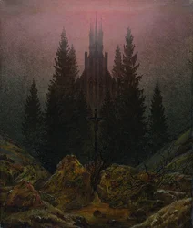 Das Kreuz im Gebirge, ca. 1812