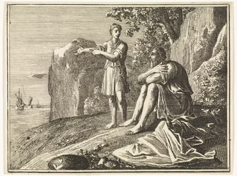 Elias Diener sieht eine kleine Regenwolke