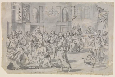 Die Fußwaschung des Apostels Petrus