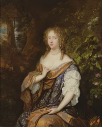Porträt von Sara Nuyts, Ehefrau von Lambert Witsen